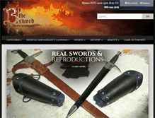 Tablet Screenshot of by-the-sword.com